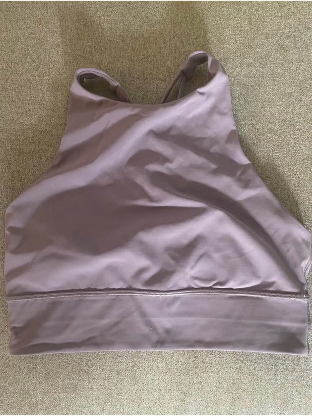 lululemon athletica High-Neck Sports Bralette - Mauve